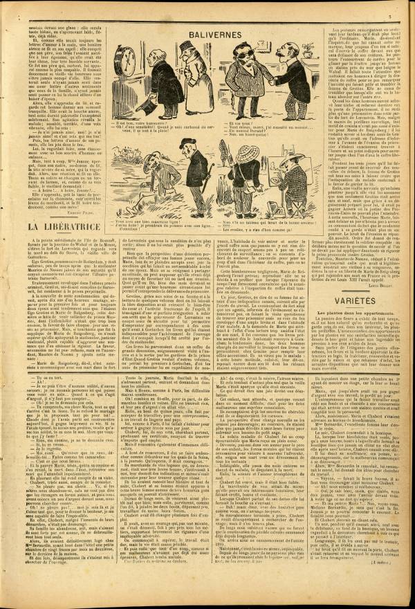 
						Affichage en mode lecture de la page
					