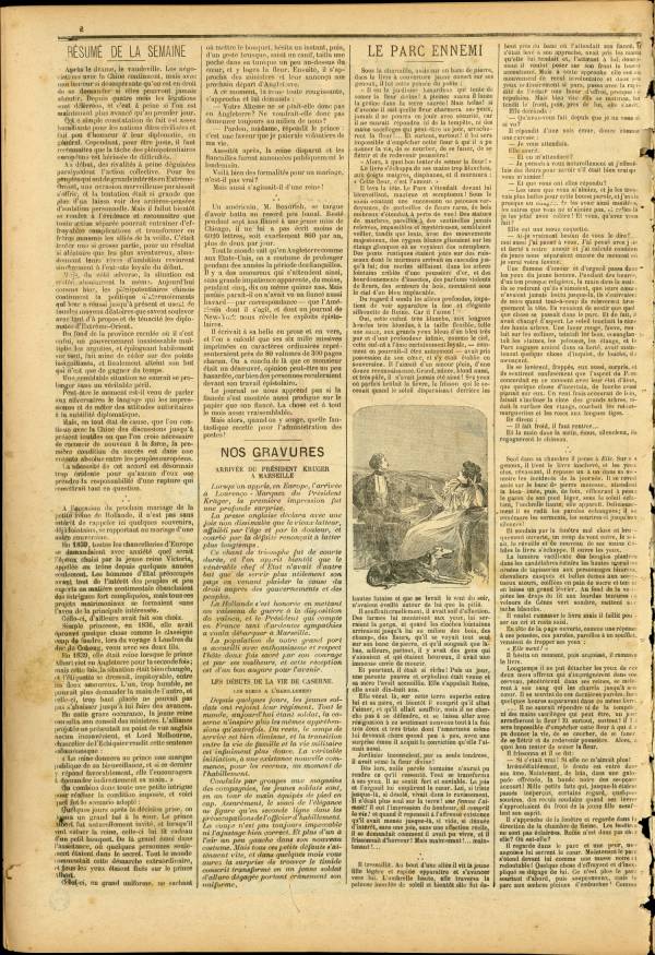 
						Affichage en mode lecture de la page
					