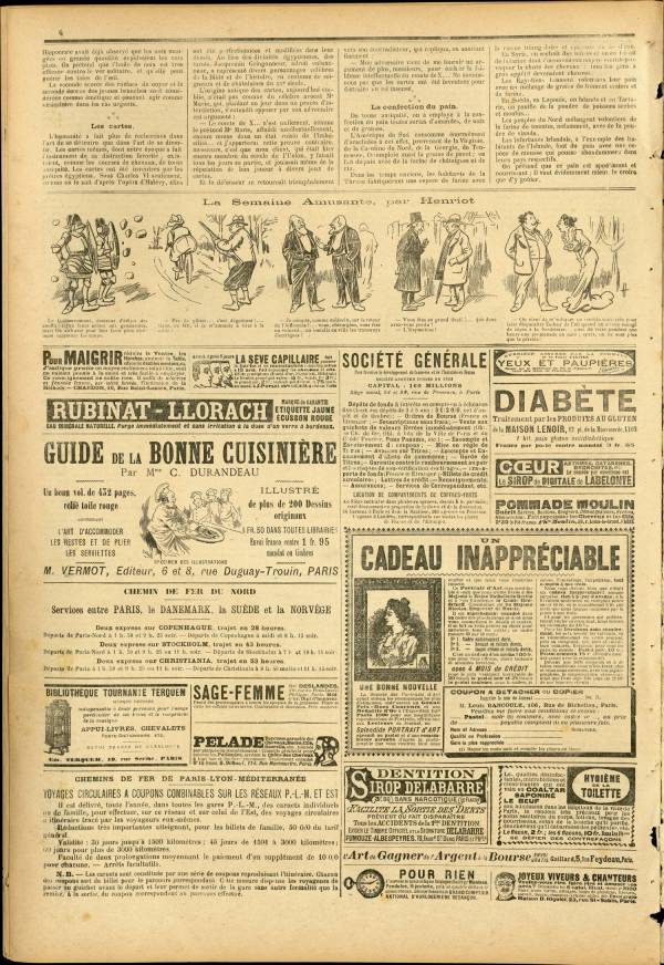 
						Affichage en mode lecture de la page
					