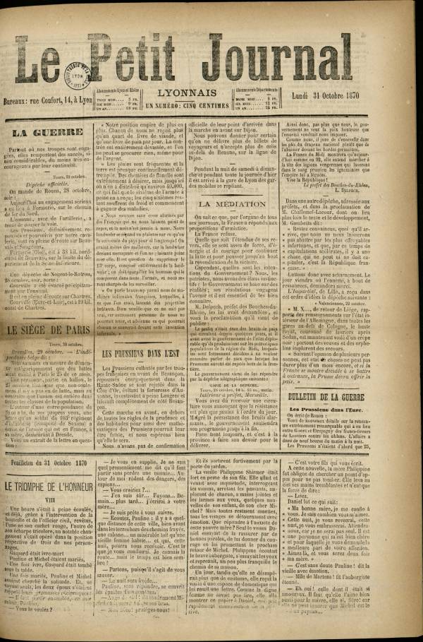 
						Affichage en mode lecture de la page
					