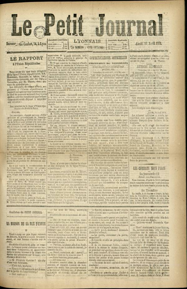 
						Affichage en mode lecture de la page
					