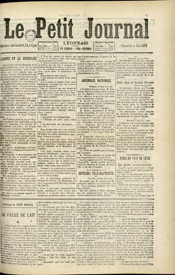 
						Affichage en mode lecture de la page
					