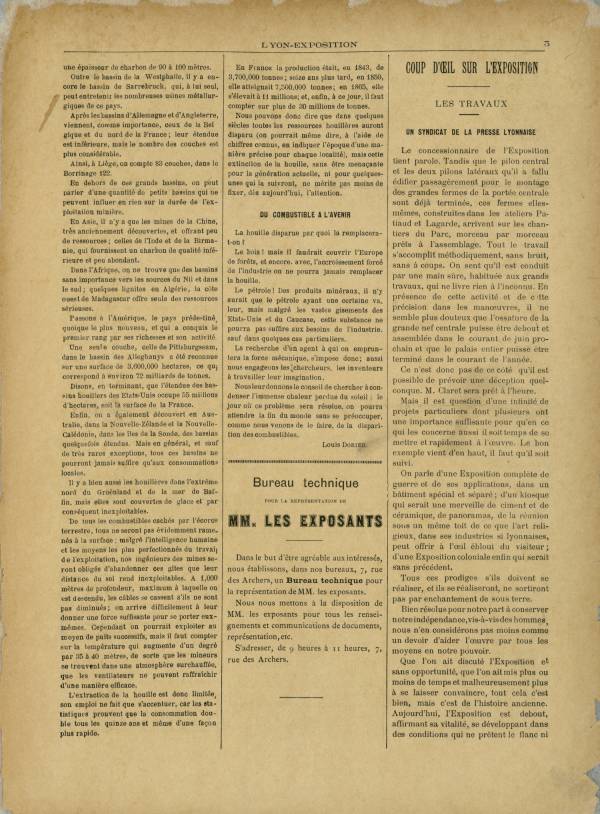 
						Affichage en mode lecture de la page
					