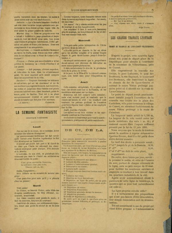 
						Affichage en mode lecture de la page
					