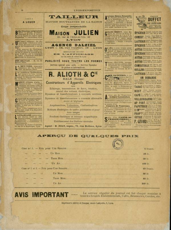 
						Affichage en mode lecture de la page
					