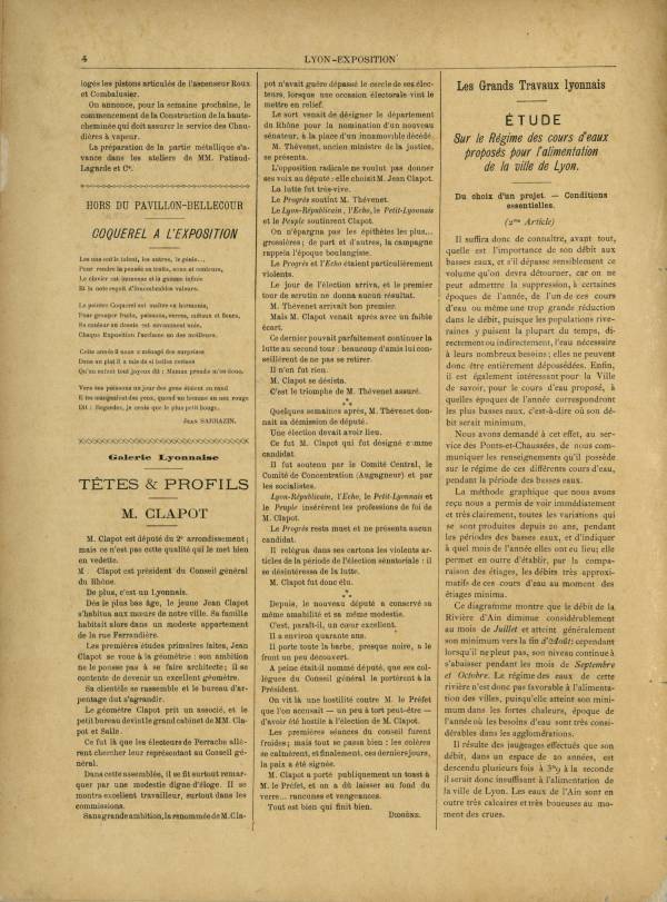 
						Affichage en mode lecture de la page
					