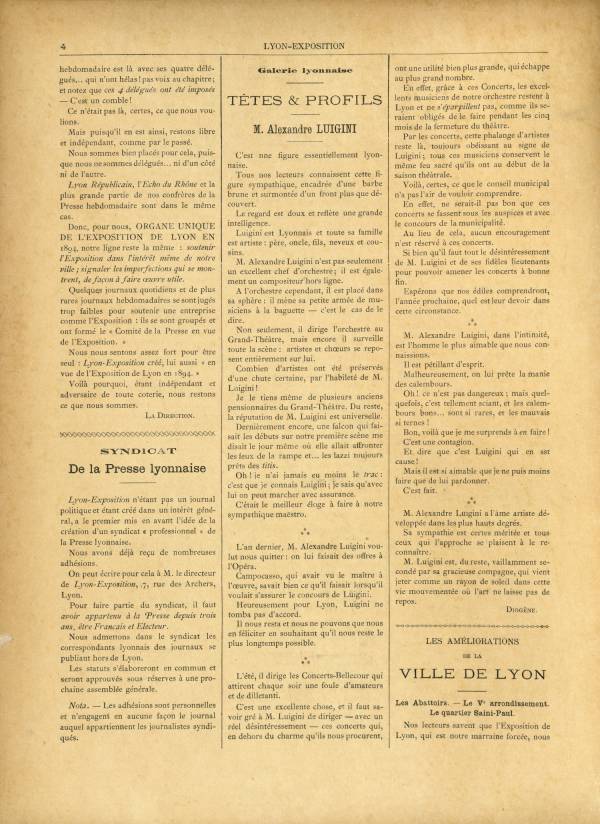 
						Affichage en mode lecture de la page
					