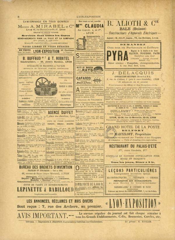 
						Affichage en mode lecture de la page
					