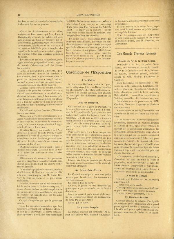 
						Affichage en mode lecture de la page
					