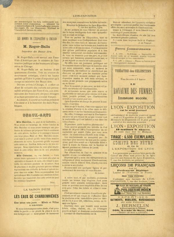 
						Affichage en mode lecture de la page
					