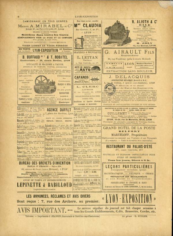 
						Affichage en mode lecture de la page
					
