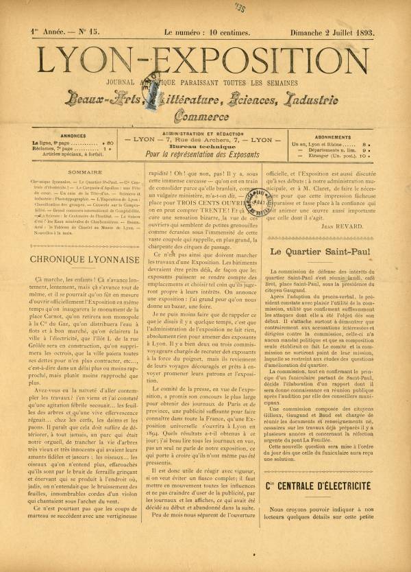 
						Affichage en mode lecture de la page
					