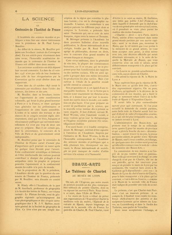 
						Affichage en mode lecture de la page
					