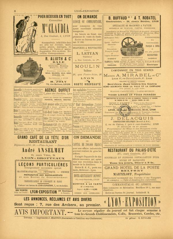 
						Affichage en mode lecture de la page
					