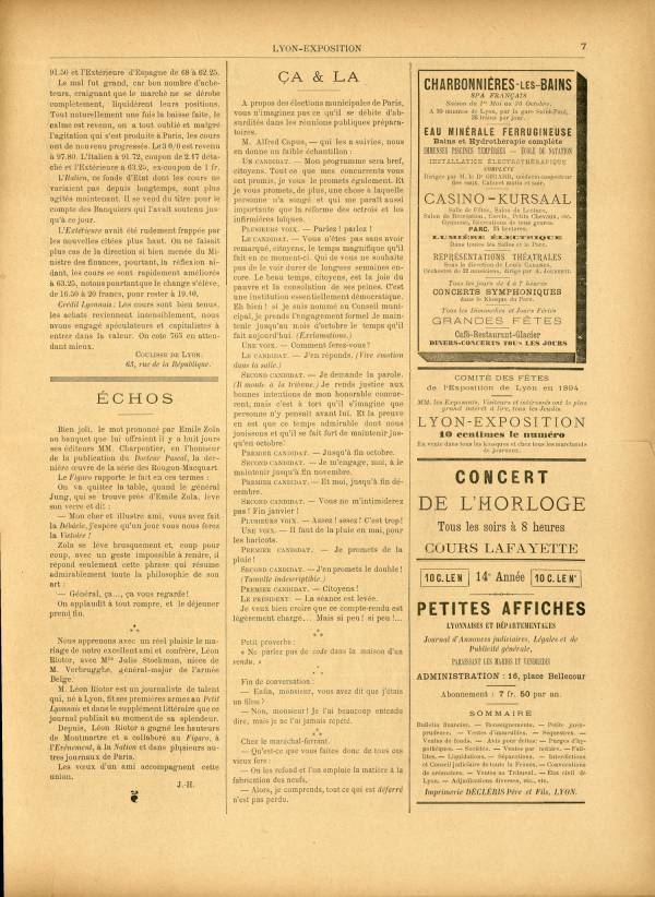 
						Affichage en mode lecture de la page
					