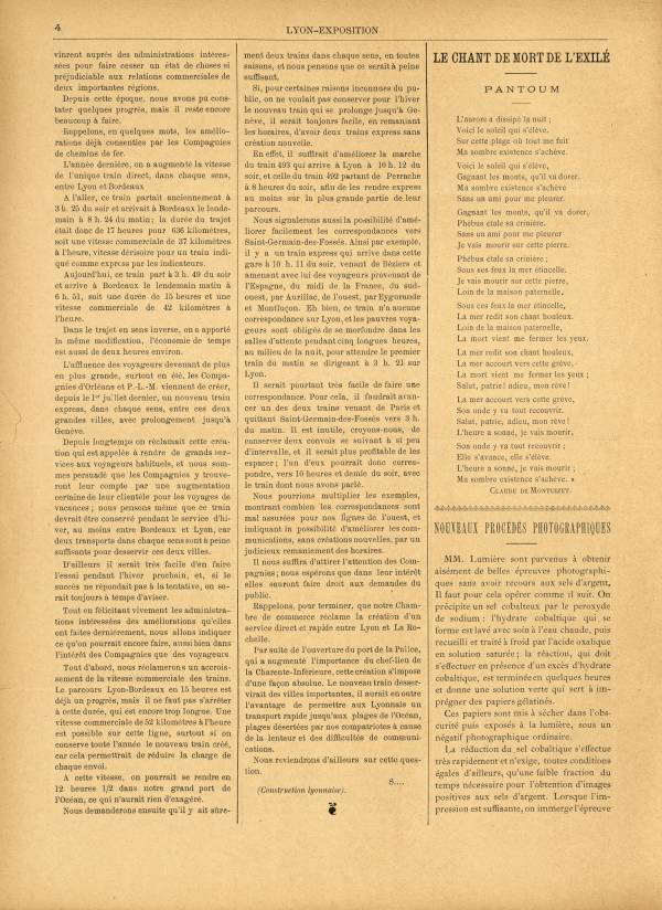
						Affichage en mode lecture de la page
					
