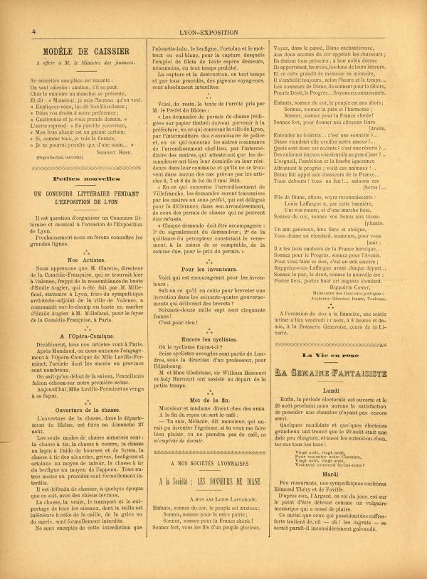 
						Affichage en mode lecture de la page
					