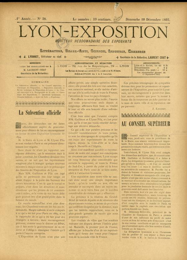 
						Affichage en mode lecture de la page
					