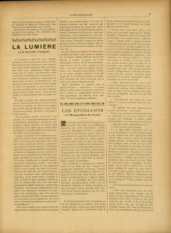 
						Affichage en mode lecture de la page
					