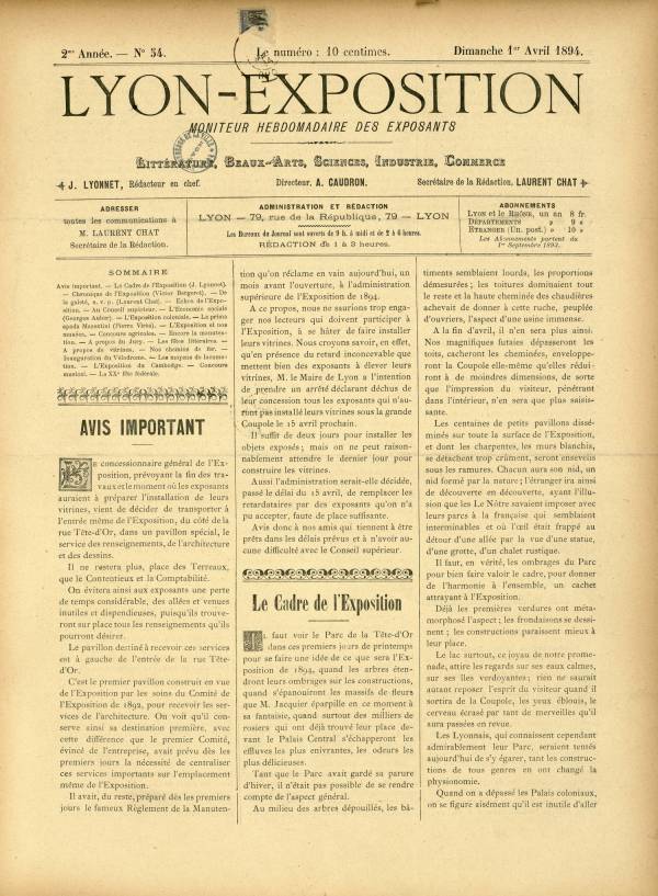 
						Affichage en mode lecture de la page
					