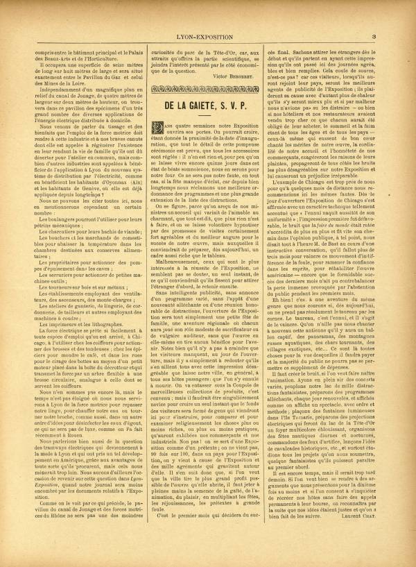 
						Affichage en mode lecture de la page
					