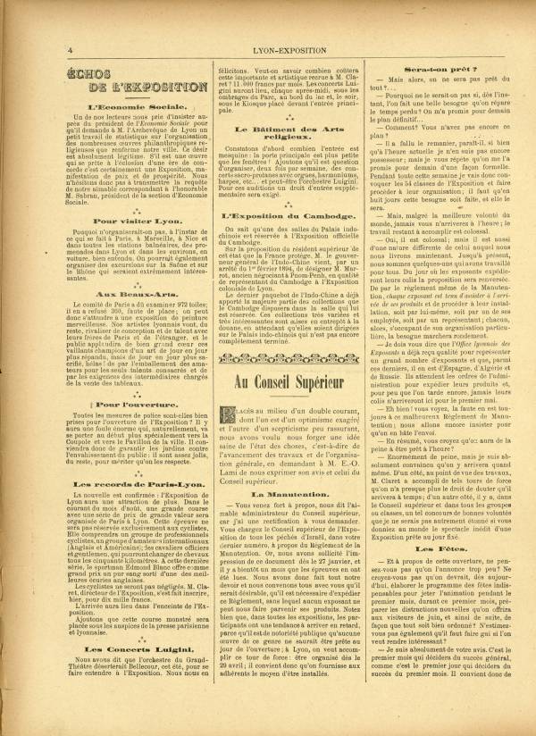 
						Affichage en mode lecture de la page
					