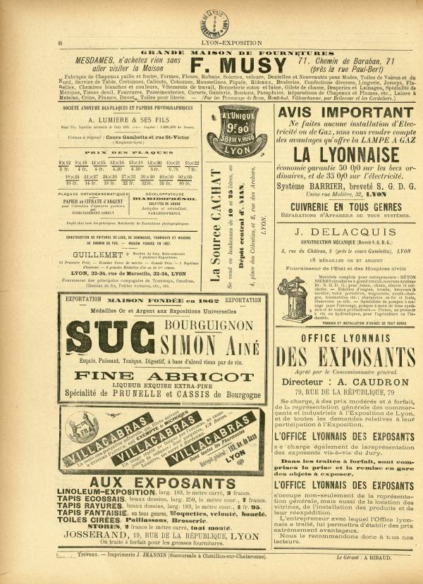 
						Affichage en mode lecture de la page
					