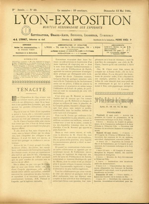 
						Affichage en mode lecture de la page
					