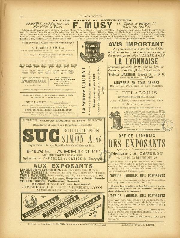 
						Affichage en mode lecture de la page
					