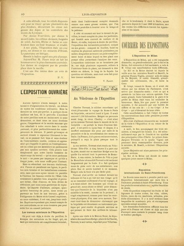
						Affichage en mode lecture de la page
					