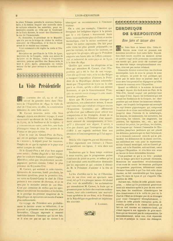 
						Affichage en mode lecture de la page
					