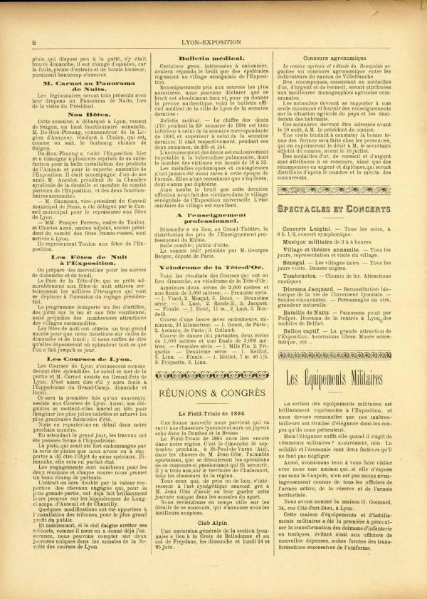 
						Affichage en mode lecture de la page
					