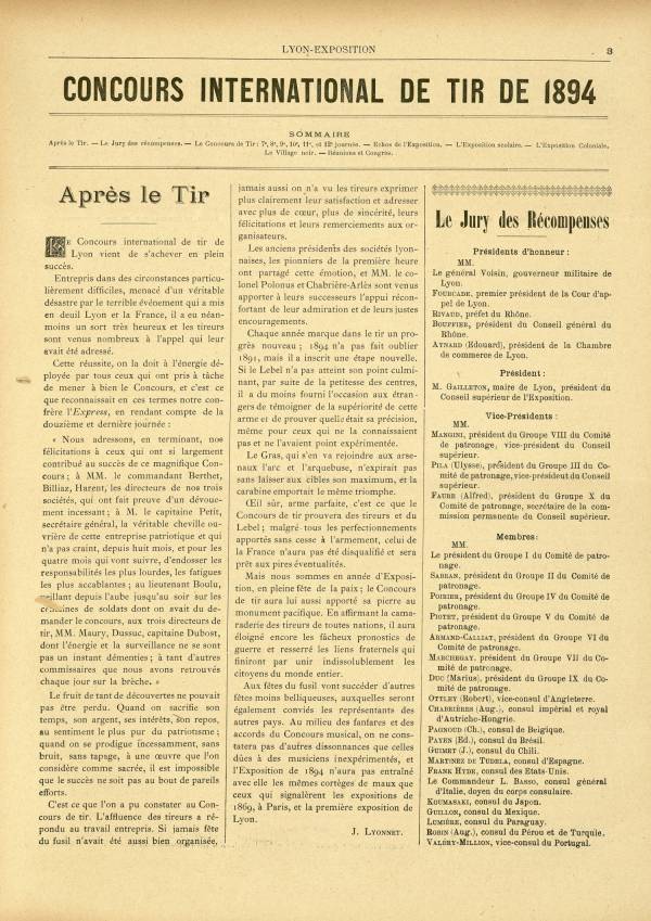 
						Affichage en mode lecture de la page
					