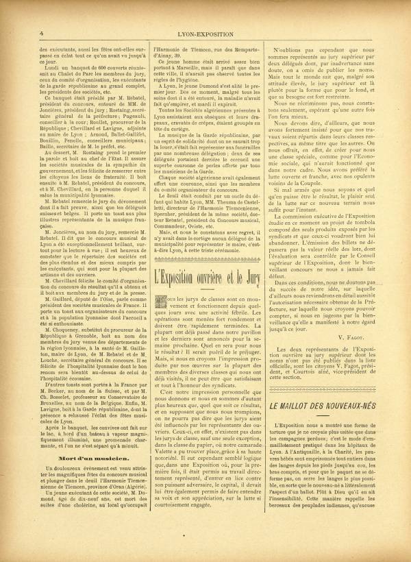 
						Affichage en mode lecture de la page
					