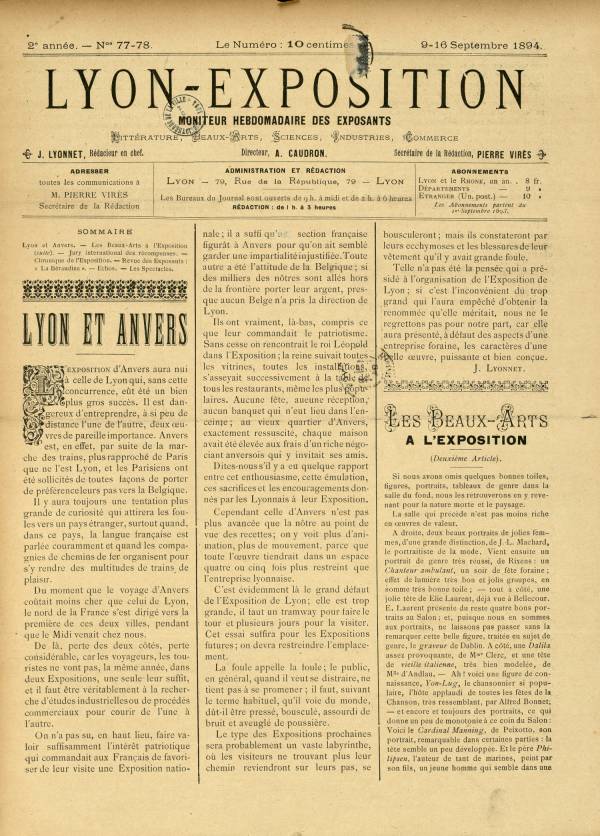 
						Affichage en mode lecture de la page
					