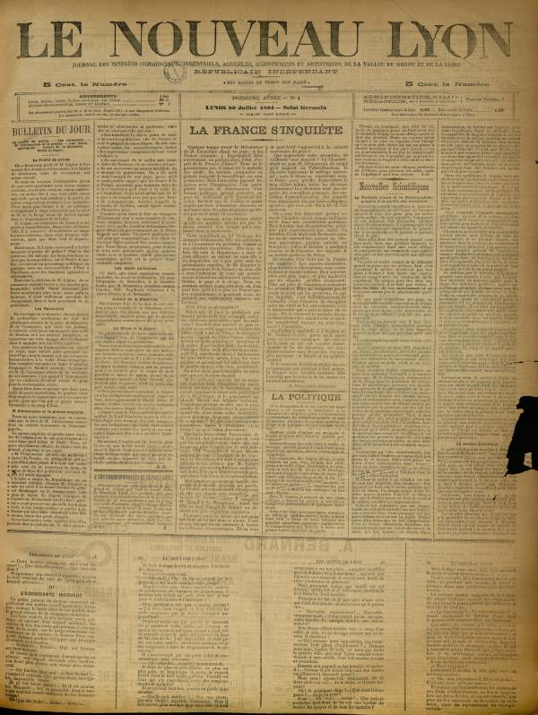 
						Affichage en mode lecture de la page
					