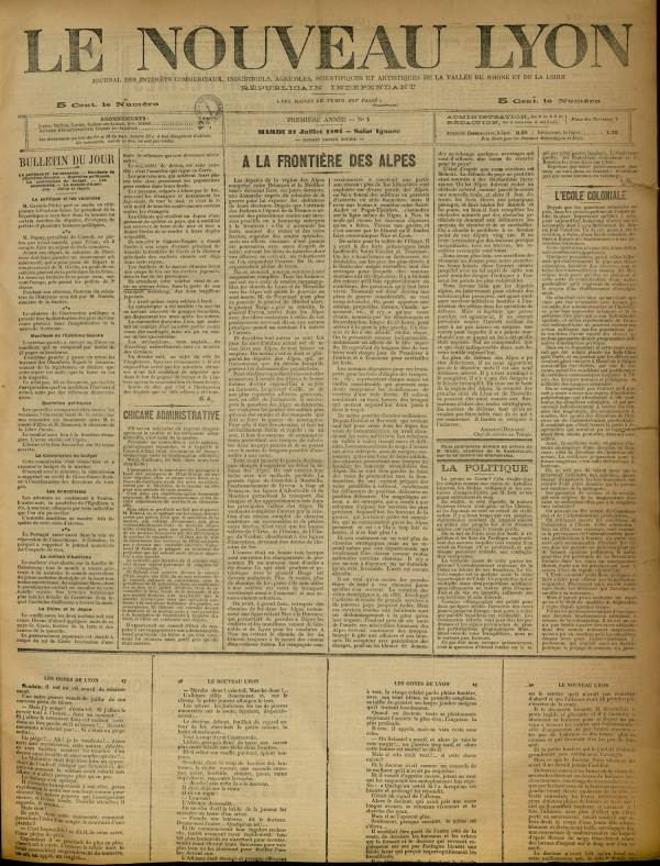 
						Affichage en mode lecture de la page
					