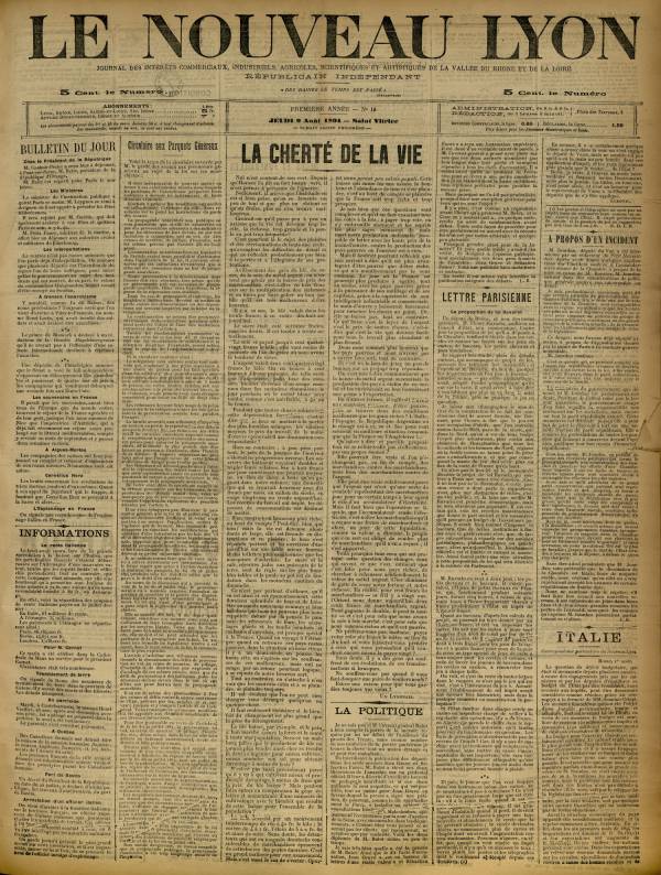 
						Affichage en mode lecture de la page
					