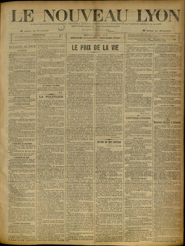 
						Affichage en mode lecture de la page
					