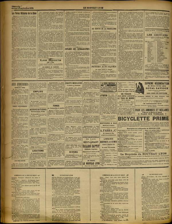 
						Affichage en mode lecture de la page
					