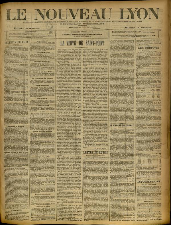 
						Affichage en mode lecture de la page
					