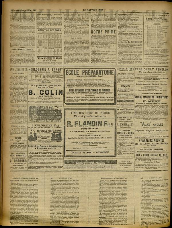 
						Affichage en mode lecture de la page
					