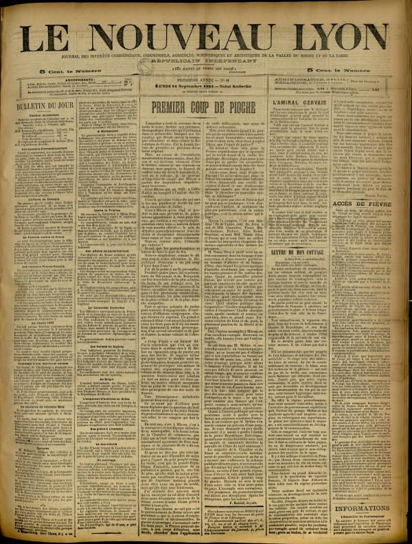 
						Affichage en mode lecture de la page
					