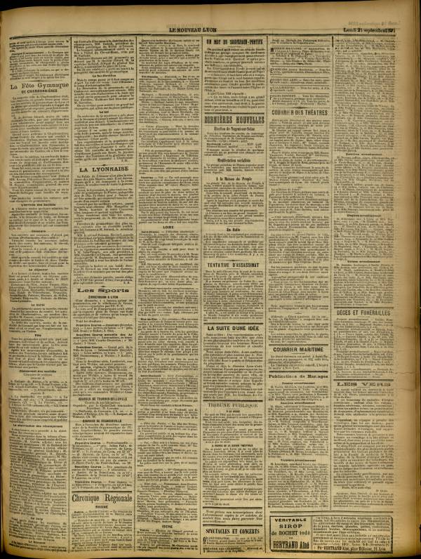 
						Affichage en mode lecture de la page
					