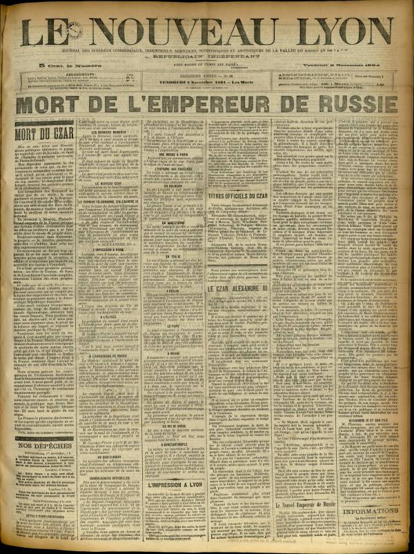 
						Affichage en mode lecture de la page
					