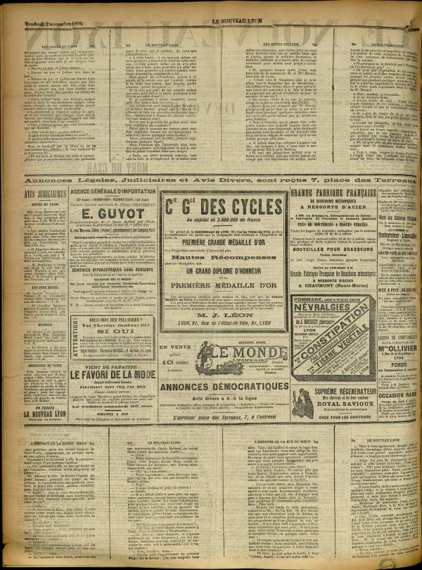 
						Affichage en mode lecture de la page
					