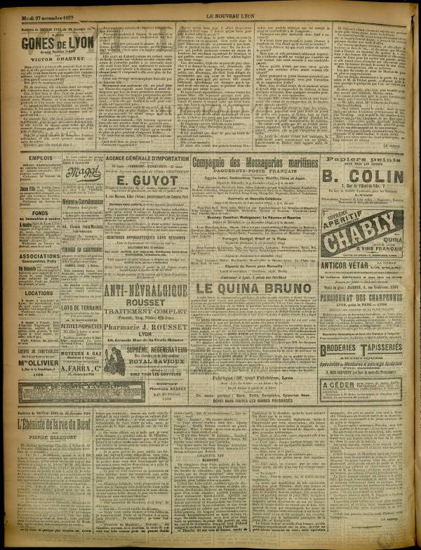 
						Affichage en mode lecture de la page
					