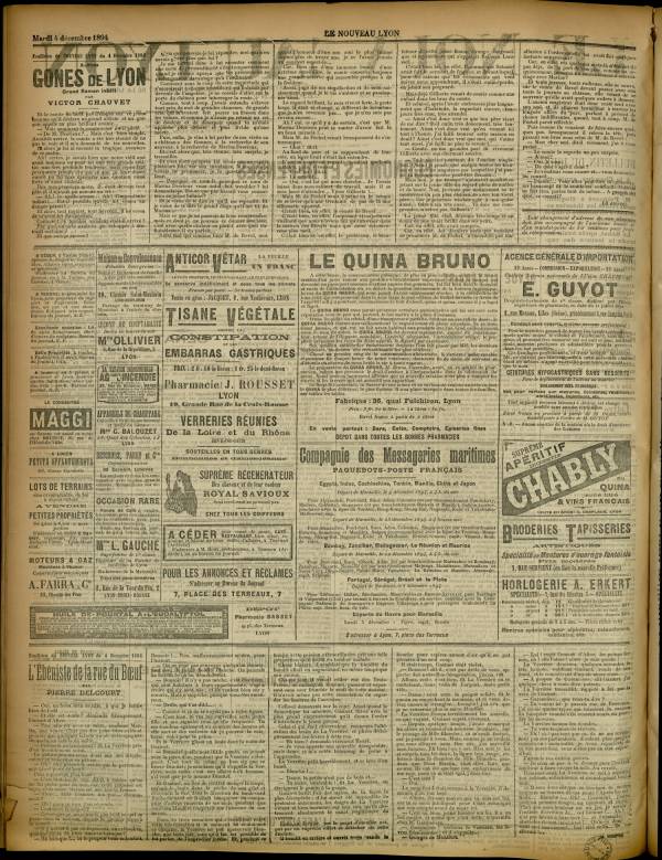 
						Affichage en mode lecture de la page
					