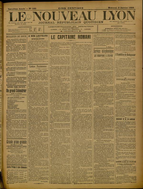 
						Affichage en mode lecture de la page
					