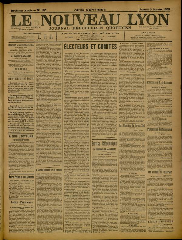 
						Affichage en mode lecture de la page
					